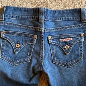 Hudson Low-Rise Flare Jeans